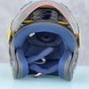 Summer Season Women and Men Helmet Half Helmet Motorcycle Capacete Safety Helmet Golden Bodyguard Helmet Casque ECE Approved