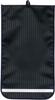 School Made In Japan with Reflective Tape and Backpack New Stripe (For Wide-size Backpacks) Water-repellent Cover, (Black)
