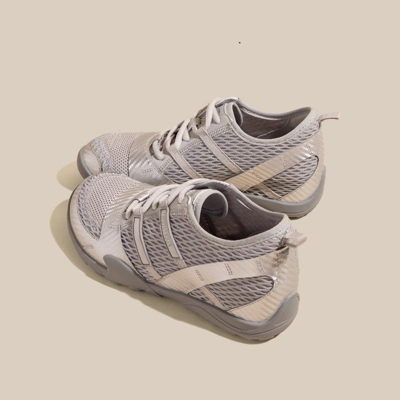 Summer new barefoot shoes women's mesh breathable retro casual running sports shoes