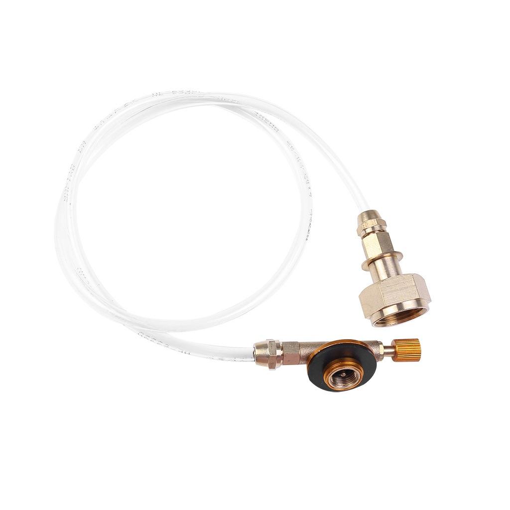 90cm Outdoor Gas Stove Camping Stove Propane Refill Adapter Burner Flat Cylinder Tank Coupler Bottle Adapter