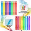 24 PCS Colorful Bubbles Soap Wand Party Kids Goodie Bags Bulk Bubbles Mini Bubbles Party Favors Burbujas Para Niños Fiesta