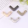 1Pc Metal Bag Corner Corners Decor End Clip Edge Banding Bag Accessories Leather Decorative Corner Banding Decorative Strips