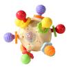 Baby Teething Toy Soft Silicone Rocker Teeth Soother Tooth Ball Shape BPA-Free Infant Chew Toy for Hand-Eye Coordination