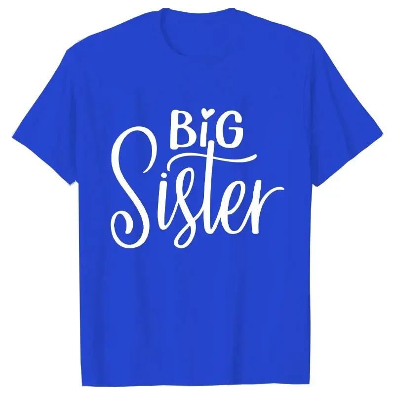 Kurzarm Mode Damen T-Shirt Große Mittlere Schwester Passende T-Shirts Damen Lässiges Oberteil T-Shirts Cartoon Grafik T-Shirts