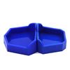 Set Base Modello Dentale 1 Paio Base in Gesso per Stampo Dentale Vassoio per Protesi Kit Base Modellero per Laboratorio Odontotecnico Igiene Orale