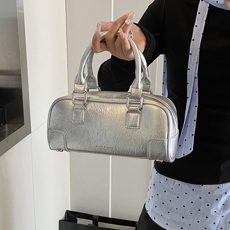 Niche texture handbag women's bag new simple pillow bag versatile shoulder messenger bag