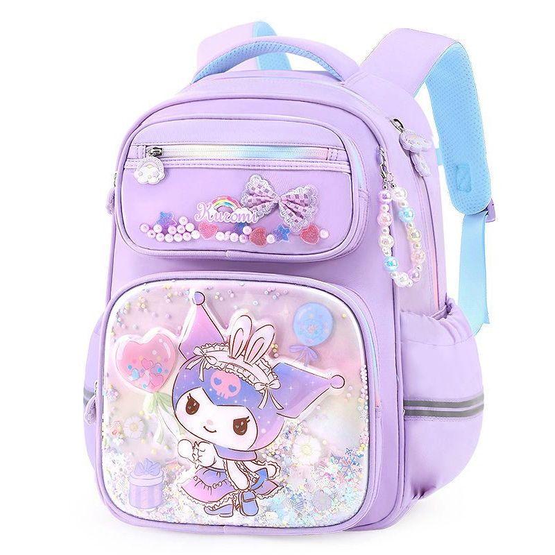 Kuromi Girls' Decompression School Backpack