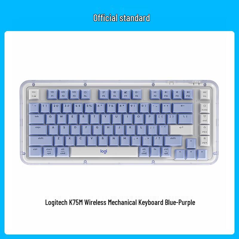 Logitech ALTO KEYS K75M Wireless Custom Mechanical Keyboard