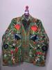 Chaqueta Bordada Suzani de Terciopelo Para Hombres, Mujeres Talla Única Casual, Festival