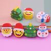 Christmas Cartoon Erasers: Santa, Tree, Snowflake - Kids' Holiday Gifts & Decorations