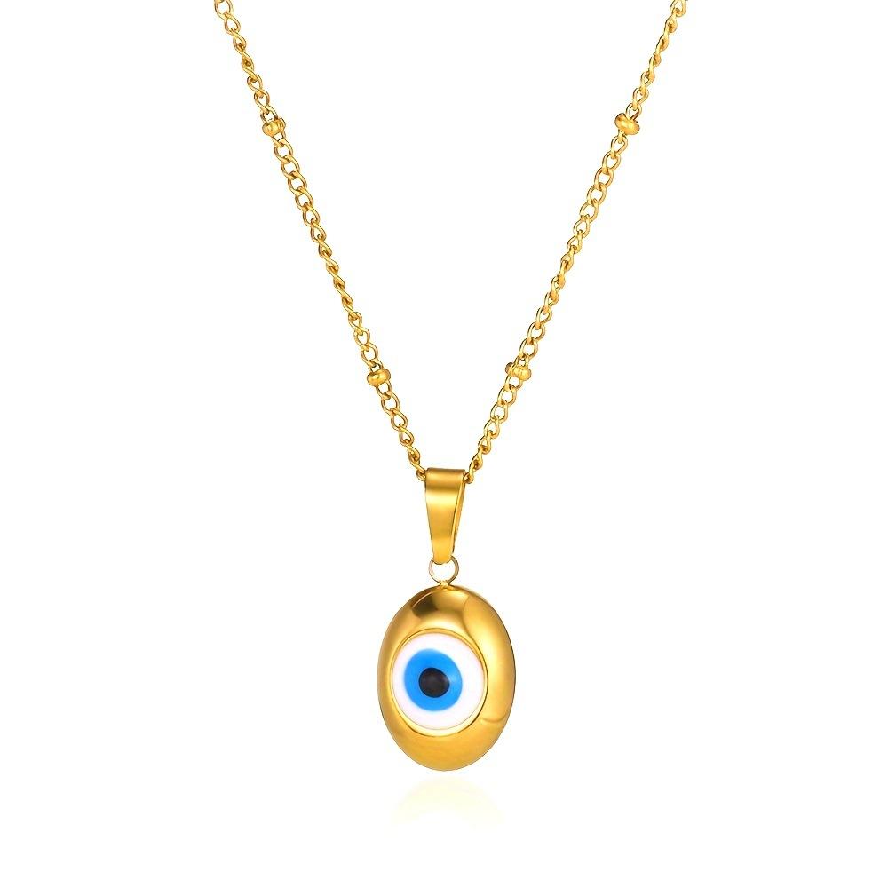 Devil's Eye Light Luxury Pendant Necklace for Women