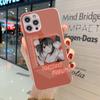 Cute Kurumi Tokisaki Phone Case For IPhone 14 13 12 11 Pro Max X XR XS 8 7 Plus Liquid Glass Color Phone Cover