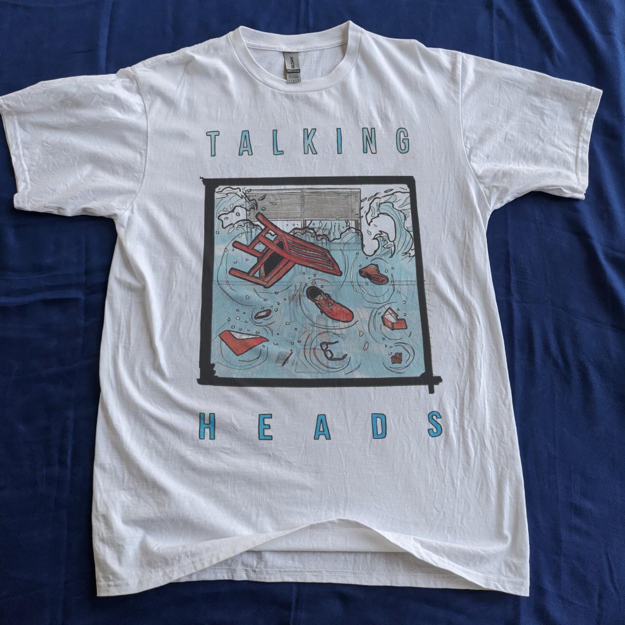 Rare Talking Heads band Graphic Unisex short sleeve T shirt vtg S-5XL S