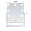 USB Powered Adjustable Brightness High-definition LED Makeup Mirror with Bulbs