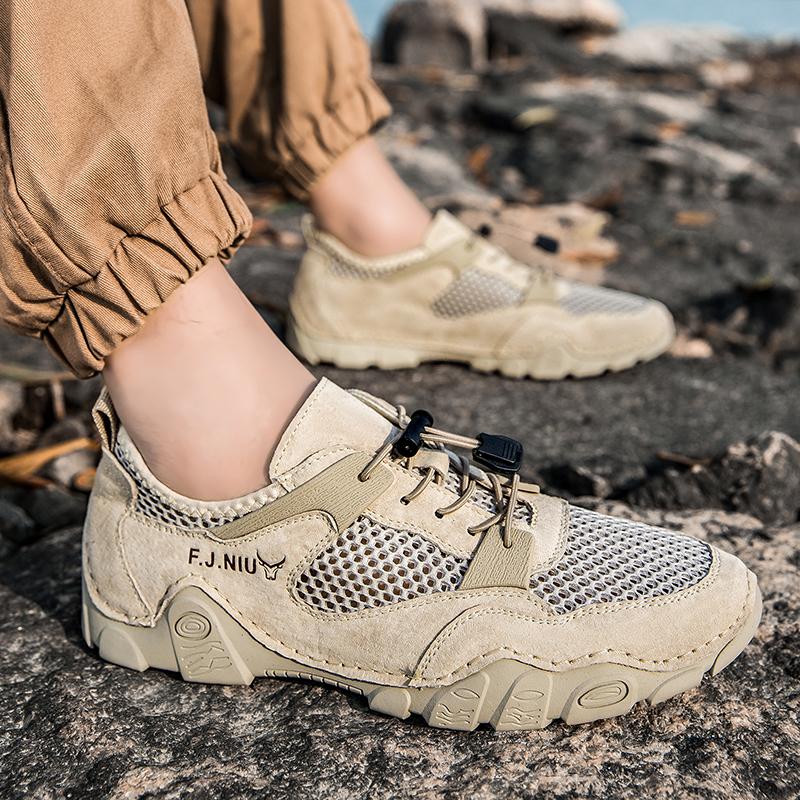 Summer Men Breather Mesh Casual Shoes Men Loafers Comfortable Driving Shoes Moccasins Man Flats Shoes