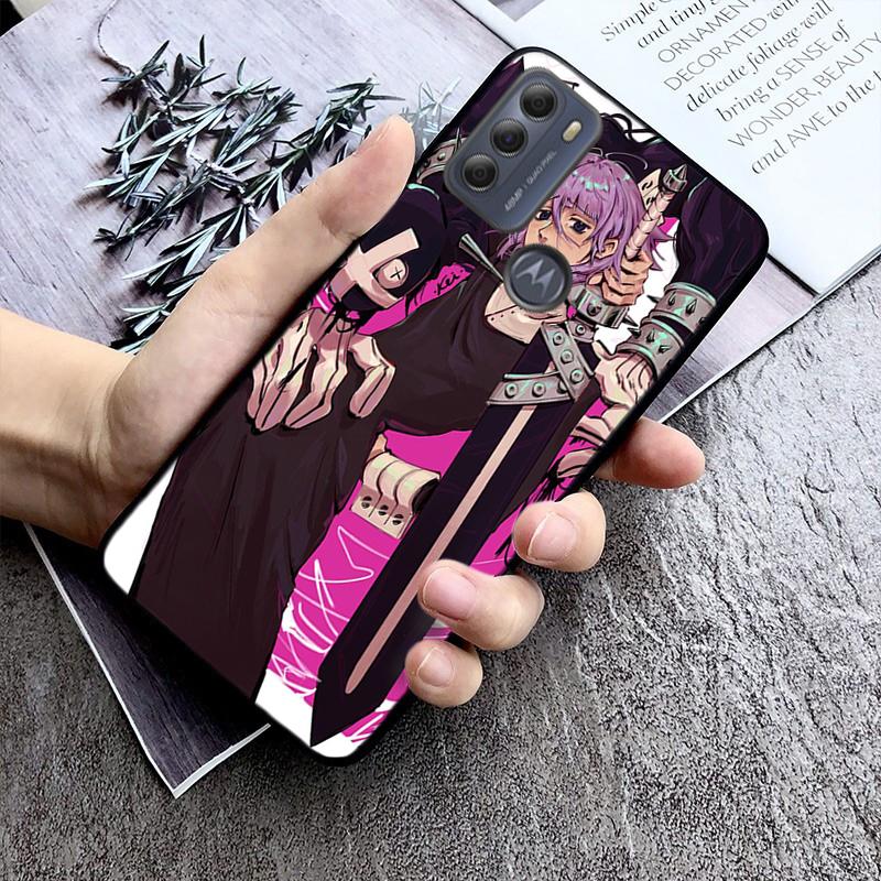 Soul Eater Crona Phone Case For Moto G86 G85 G75 G15 G05 G56 G72 G53 G54 G84 G60 G31 G32 G24  G 5G G Play
