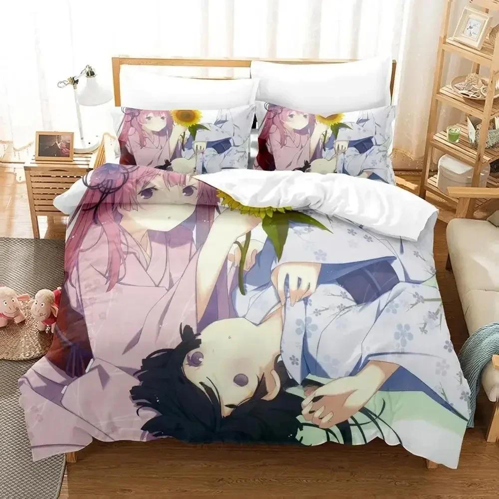 Comforter Oreshura Bedding Set Single Twin Bedding Set Printed With Bed Soft Queen King Size Bedclothes Home