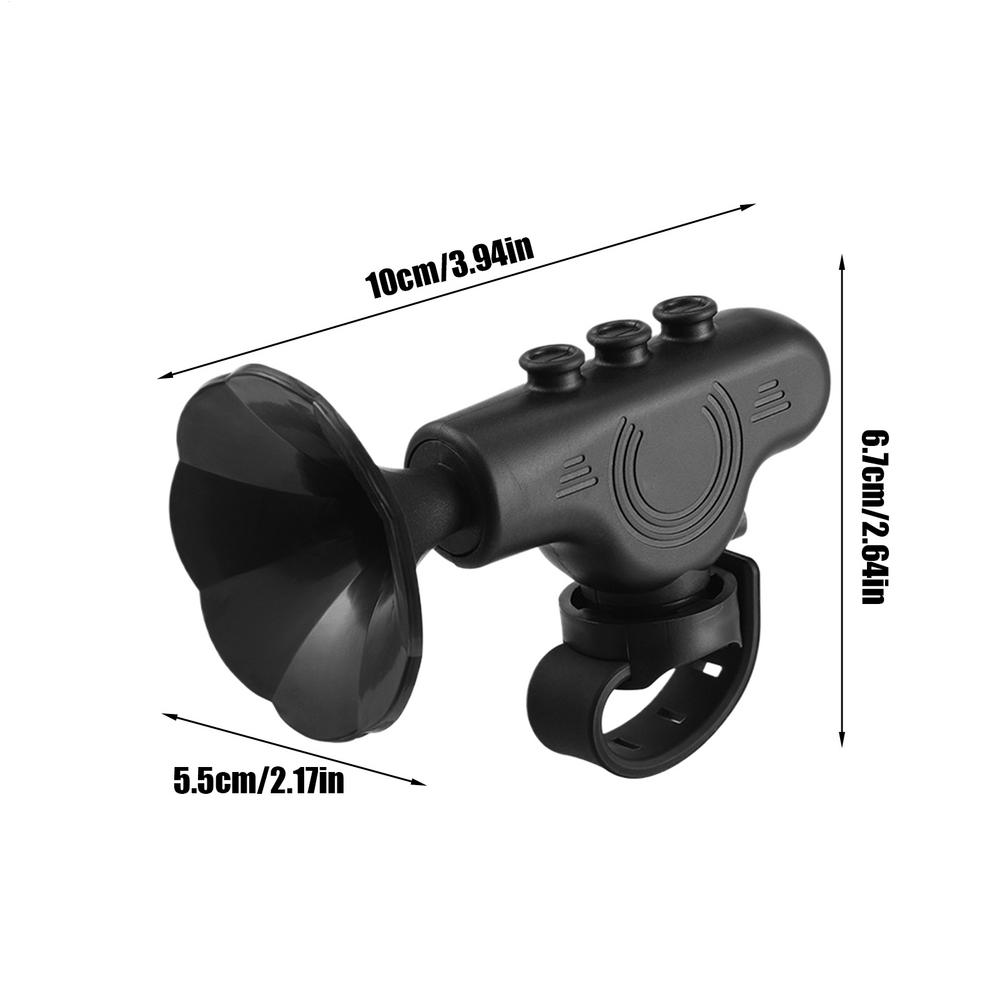 Electric Cycling Horn High Decibel Horn Electric Bell Handlebar Horns Waterproof Adjustable Siren Outdoor Riding Accessories For