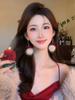 Autumn and winter Christmas zircon snowflake pearl necklace niche fashion temperament neck chain high-end versatile jewelry