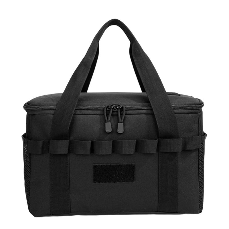 Outdoor Tableware Storage Bag Waterproofs Hiking Backpack Multiple Pockets Camping Equipment Bag Picnic Organizers
