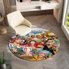 Cute Monkey D. Luffy from the Japanese manga ONE PIECE carpet is soft, home, bedroom, door mat decoration, and non slip carpet E6
