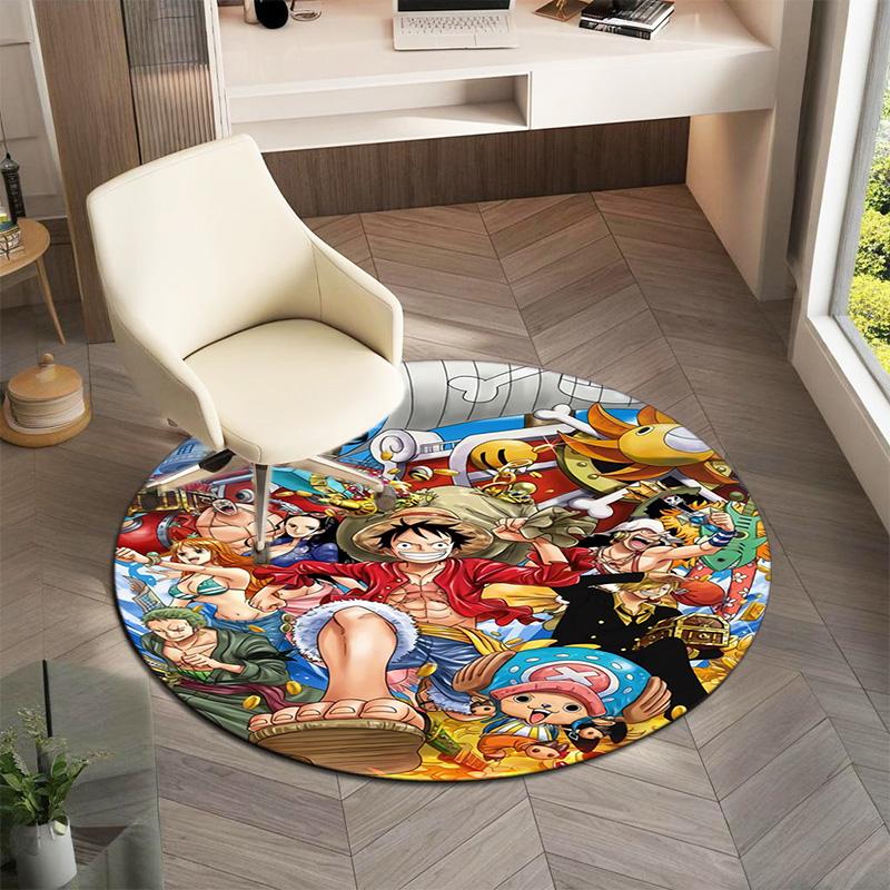 Cute Monkey D. Luffy from the Japanese manga ONE PIECE carpet is soft, home, bedroom, door mat decoration, and non slip carpet E6