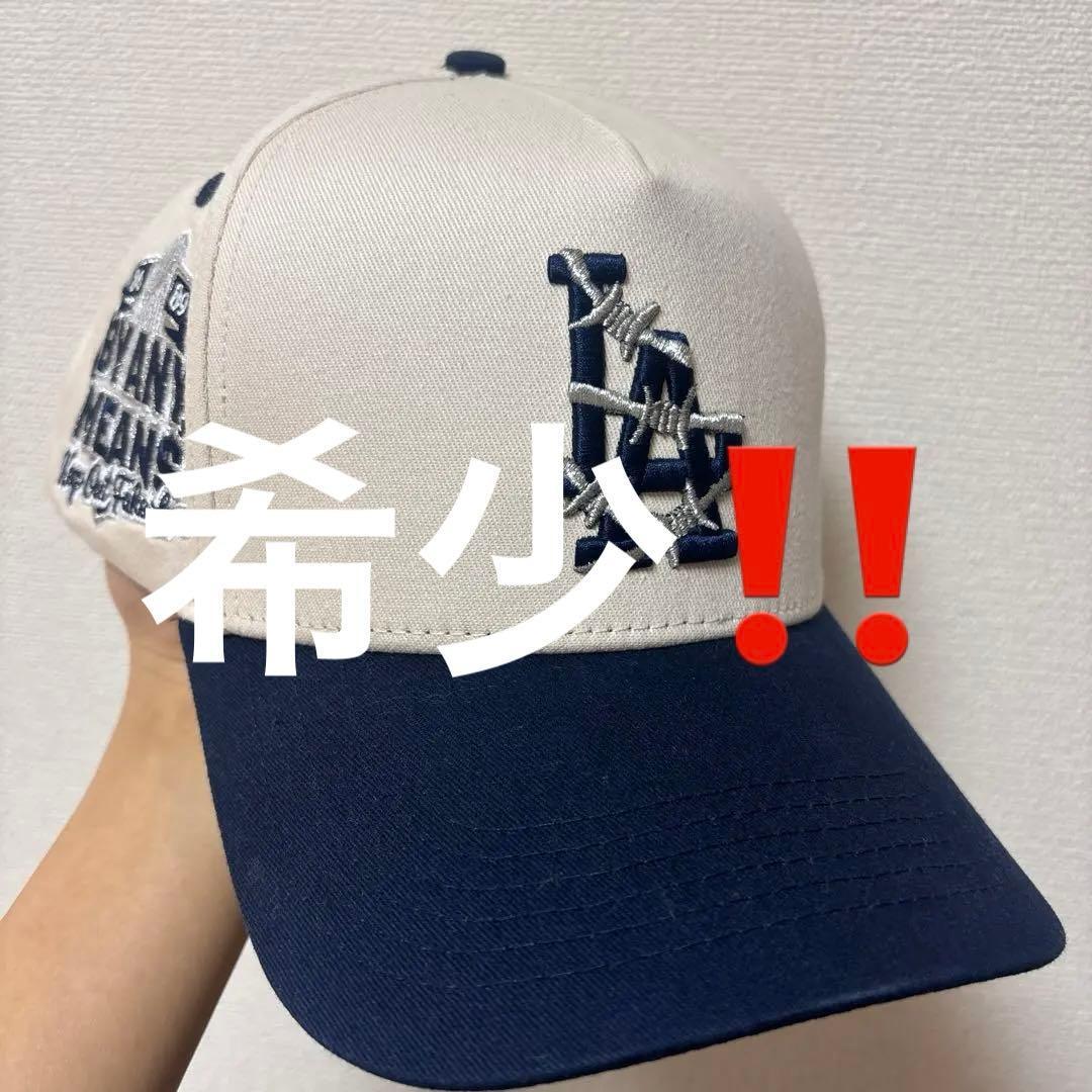 Used LA Dodgers Barbed Wire Cap