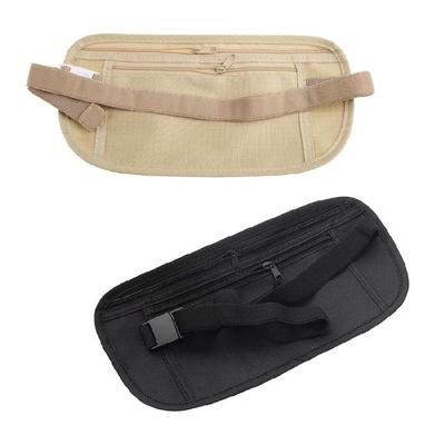 Money Belt for Travel Hidden Security Pouch Passport Cards for Key Holder