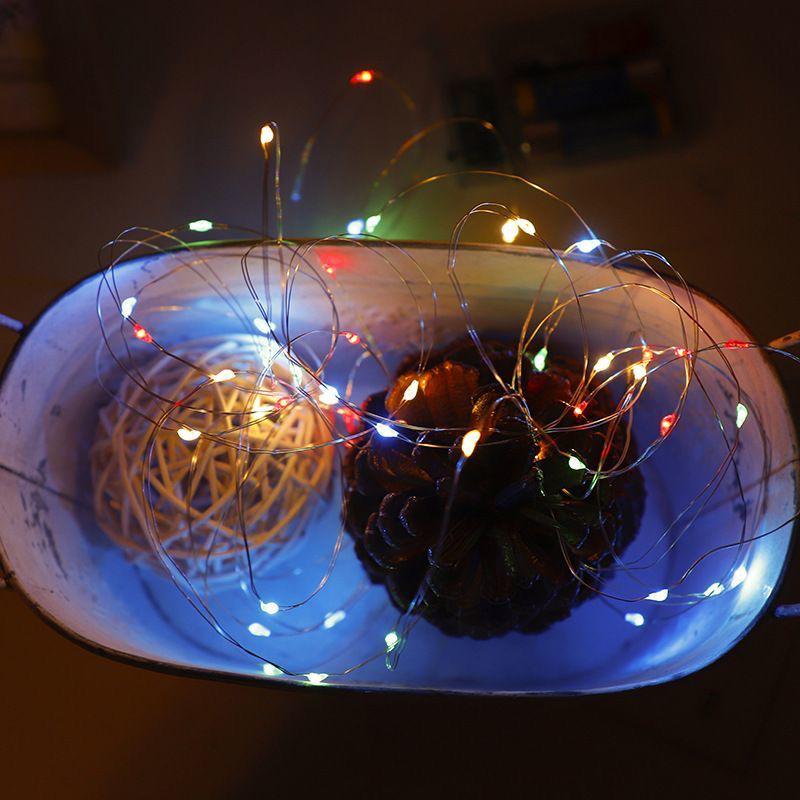 LED Battery-Powered Fairy String Lights for Holiday & Christmas Decorations