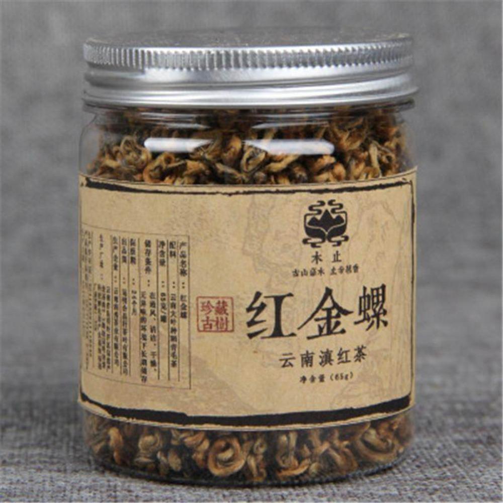 C-HC048 Yunnan Fengqing Dianhong Golden Screw Biluochun Black Tea 65g