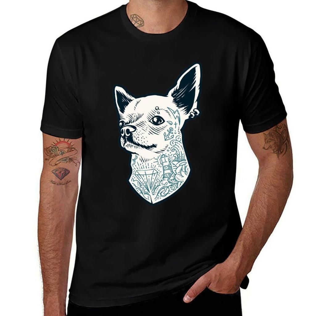 Tattooed - Brutal Dog T-Shirt Durable Work Wear T-Shirt