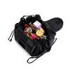 2024 Women Drawstring Cosmetic Bag Organizer Travel Toiletry Storage Shoulder MakeUp Pouch Large Capacity Beauty Case Waterproof