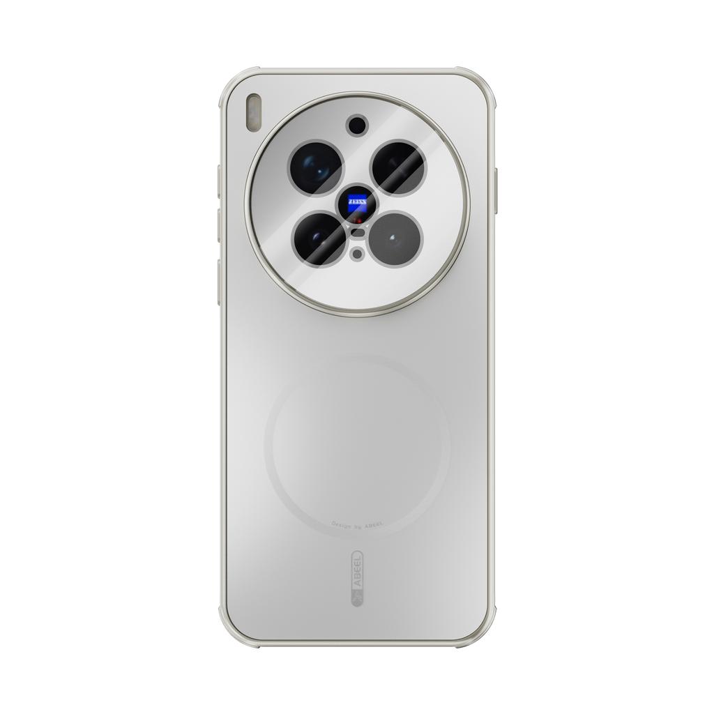 For Vivo X300 Case Protective Magsafe Heat Dissipation Perforated Magnetic Wireless Charger Mobile Phone Cover