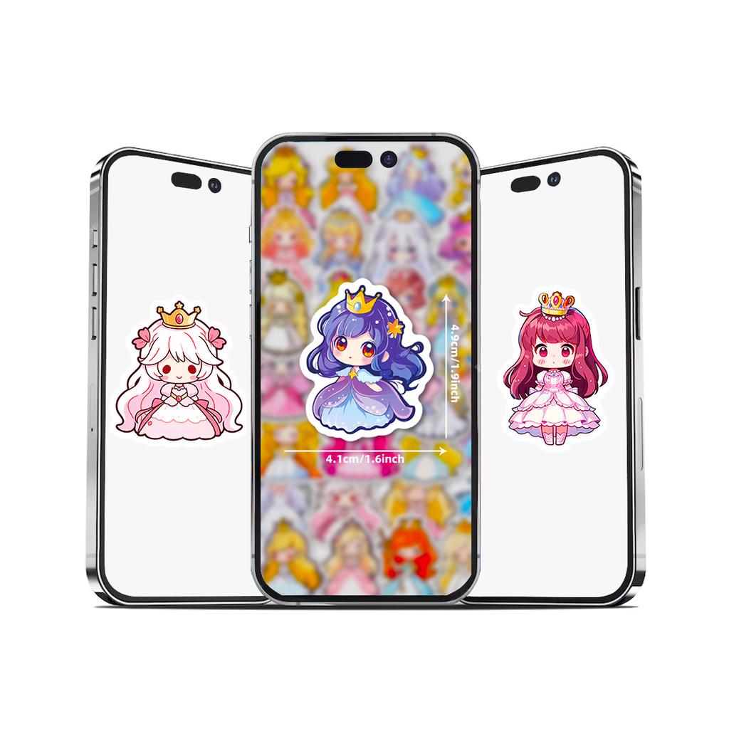 50 Cute Cartoon Stickers Pack Children's Graffiti Creative Stickers Water Cup Flat Waterproof Graffiti Stickers