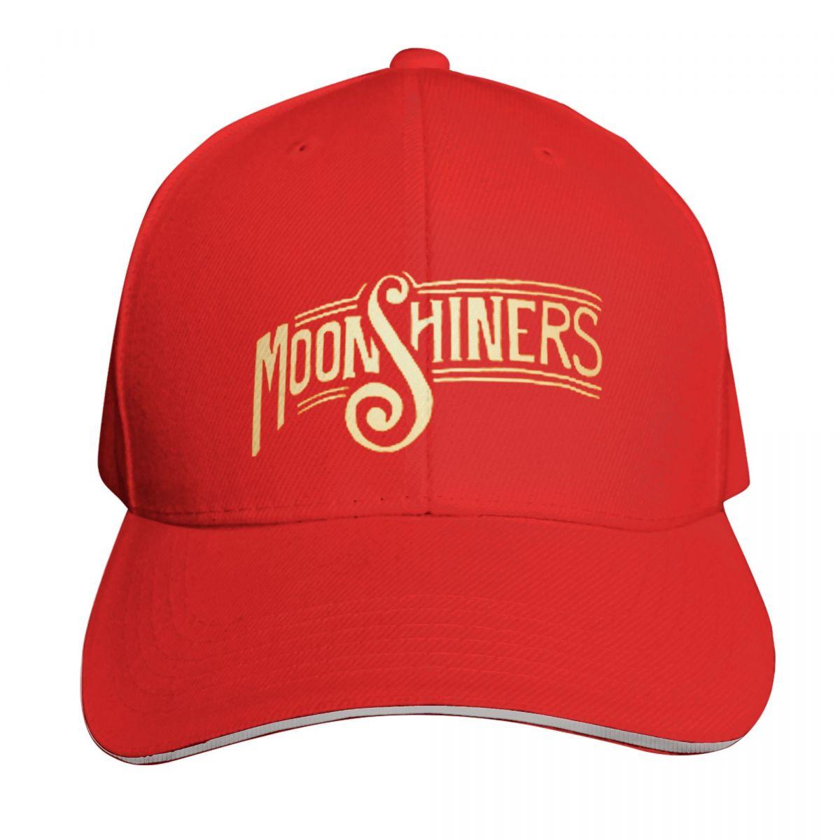 Moonshiners gold Baseball Cap Sun Cap Thermal Visor custom Hat fun hats Caps For Women Unisexs