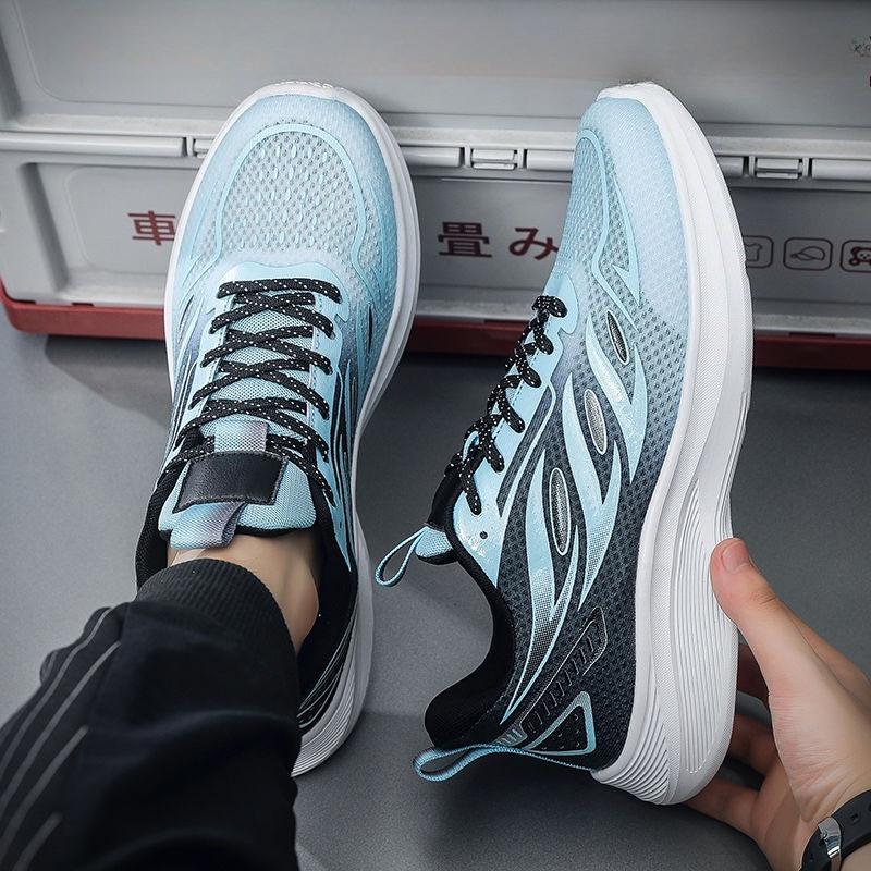 Fashion Cushioned Insole Men's Casual Sneakers Mesh Upper Running Summer Sale Wide Hiking Trekking Jump All Brands Gym Male Sports Shoes