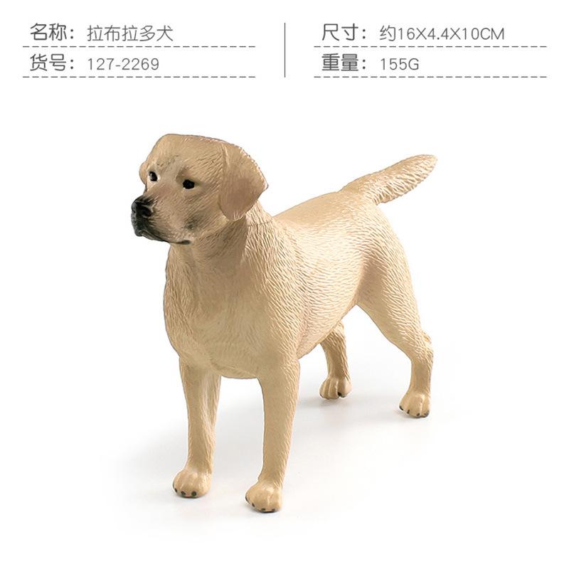 Simulace Labrador Shiba Doberman Ležící Husky 5 Model Hračky pro domácí mazlíčky