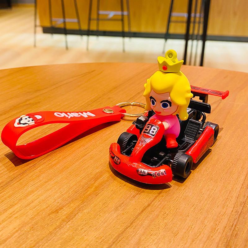 

Charming Mario Kart Pvc Keychain Adorned With Cartoon Characters For Couples Friends