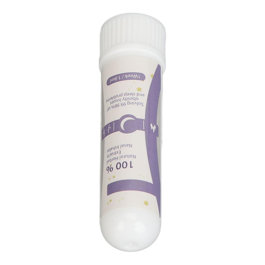 3 szt. Inhalator Nosowy 1,8 ml Wzmocniony Metabolizm Ukojenie Stresu Kompaktowy Przenośny Udrożnienie Nosa Inhalator Nosowy na Sen