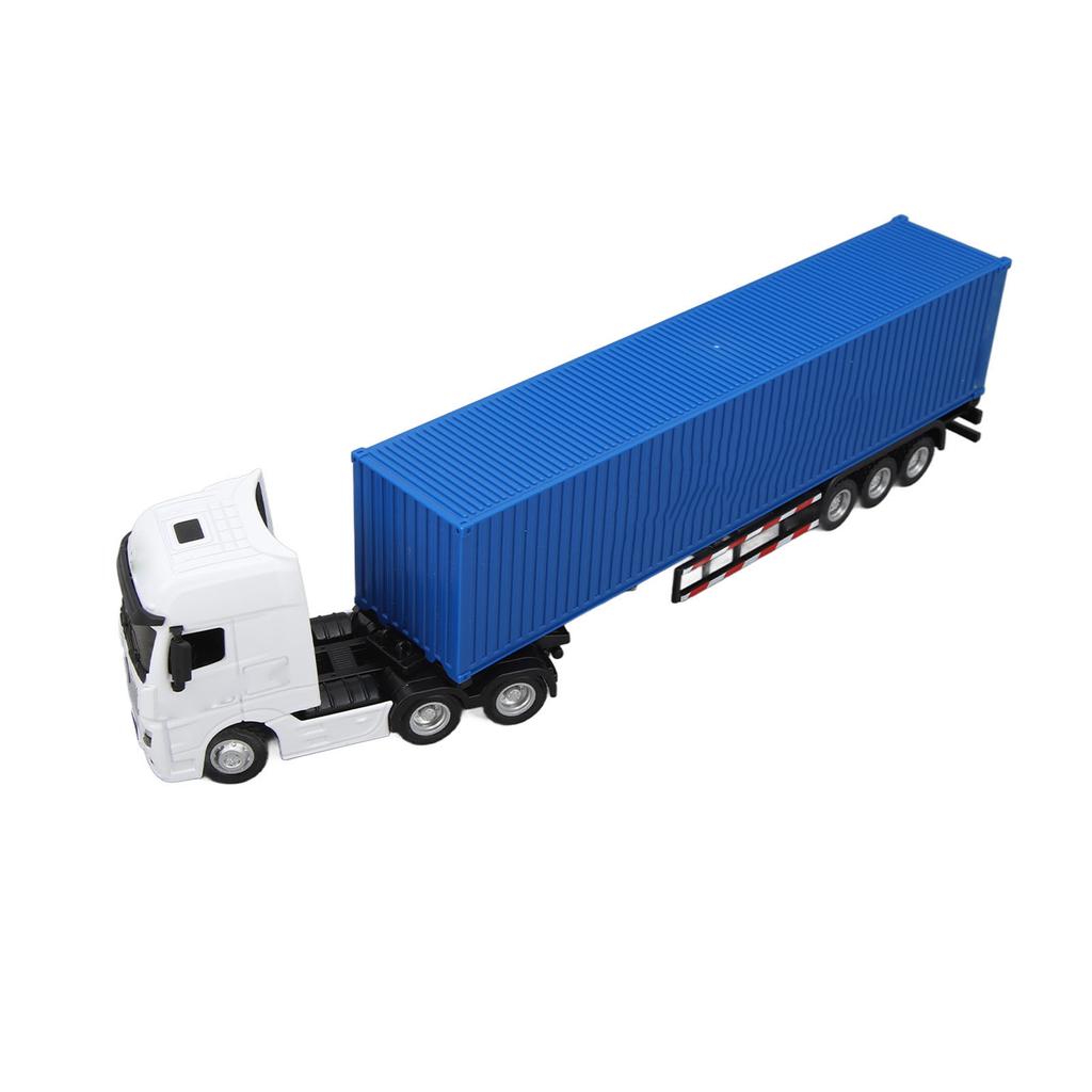 1:50 Scale Container Truck Stimulation Detachable   Hauler Tractor Trailer for Indoor