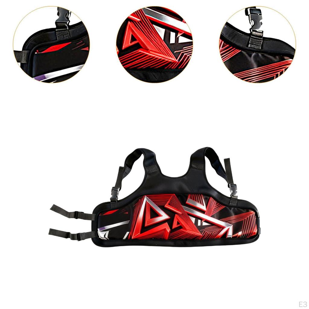 Ochraniacz żeber Go-Kart dla Dzieci Kamizelka dla Dorosłych Regulowana Wielofunkcyjna Amortyzacja Karting
