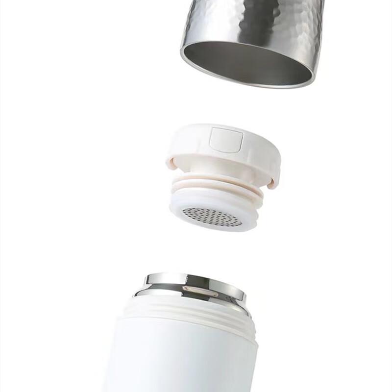 Bao Pai Hammered Texture Insulated Tea Mug