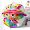 1pc Sturdy 8-Bone Auto Umbrella, LABUBU Umbrella, Digital Printed, Foldable Umbrella for On-the-Go Outdoor Use