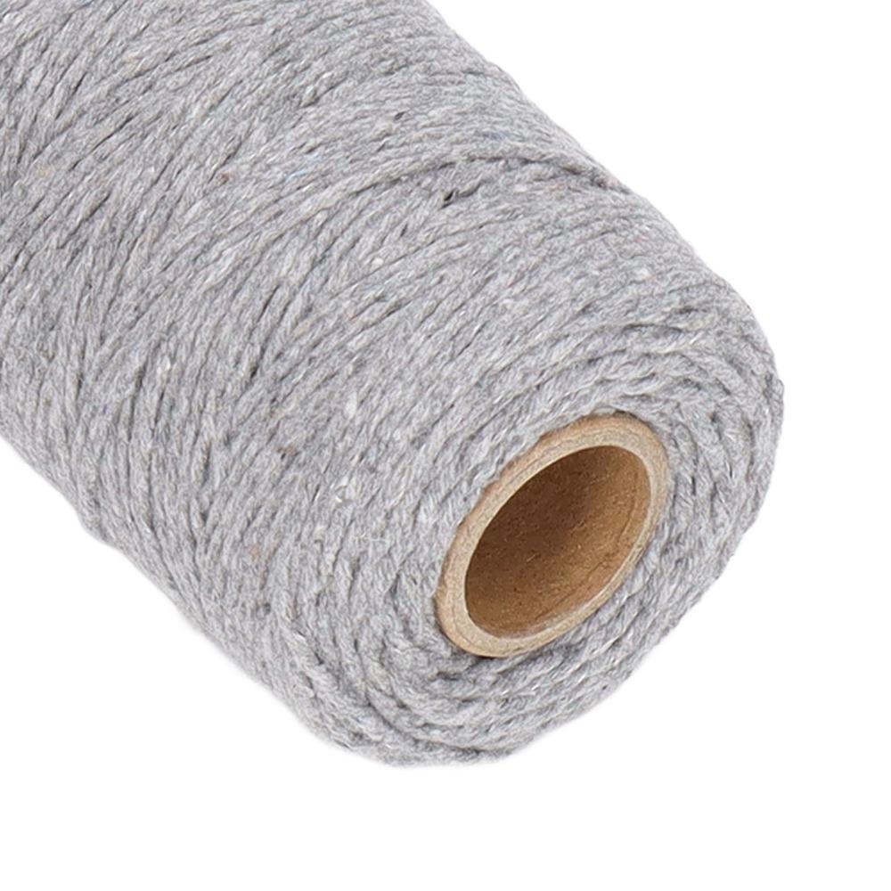 3Pcs 984 Feet Length Cotton Twine Soft Texture Jute String Packing String  For Home Decoration