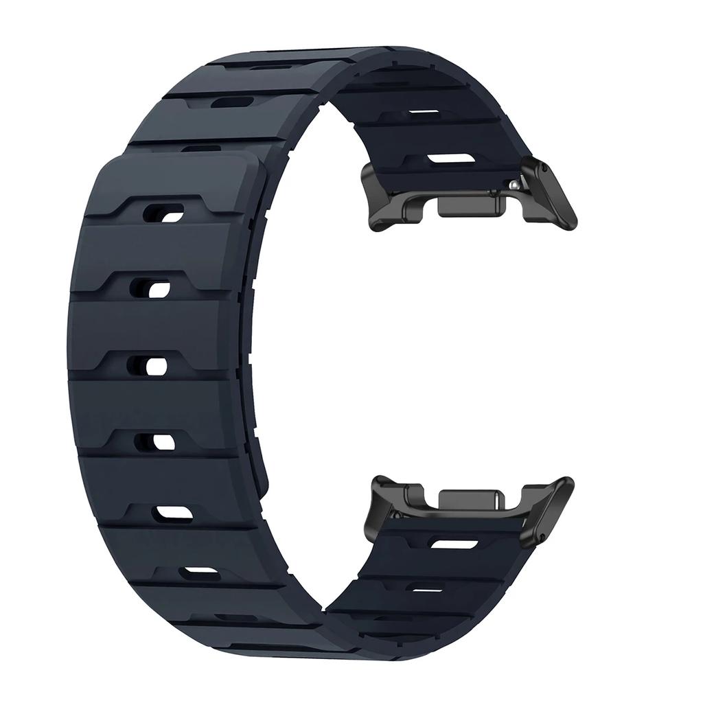Silicone Magnetic Strap for Samsung 8 40mm 44mm classic 46mm Sport Watchband Bracelet for Samsung Ultra 1 2 Smart Watch Band