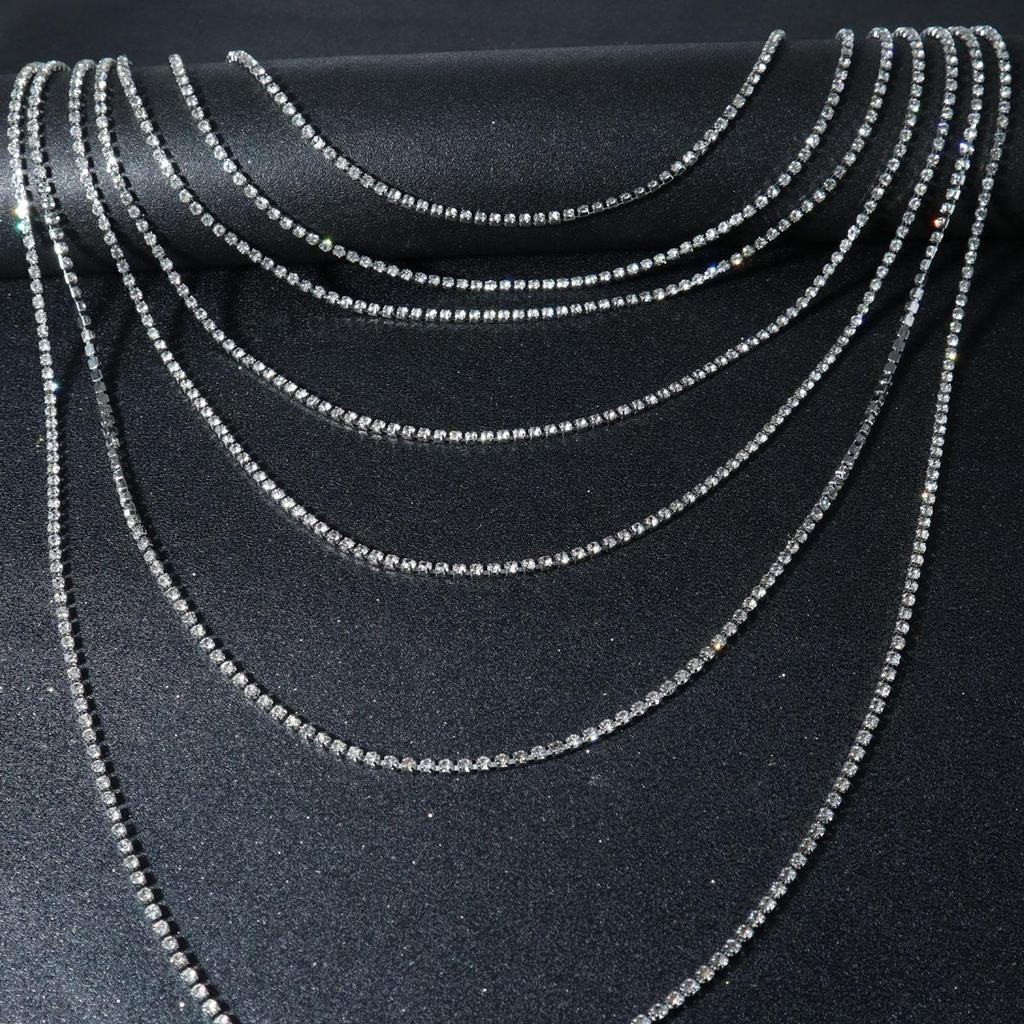 Elegant Rhinestone-Tassel Hair Clip: European & American Ethnic Style Women's Accessory