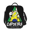 Capoeira Paranaue Isolierte Lunchtasche für Damen Kinder Auslaufsichere Lebensmittelboxen Thermische Lunchbox Tragetasche