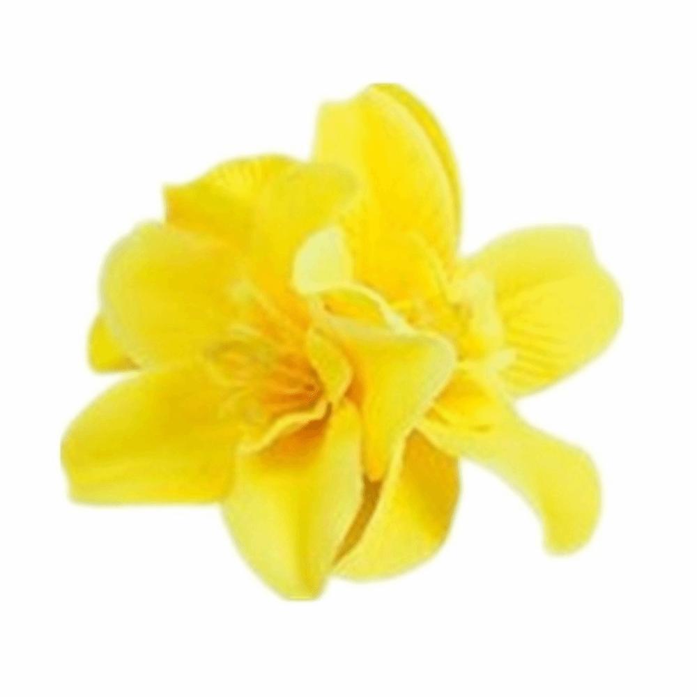 Fashion Hawaiian Flower Hair Clip Colorful 3 Orchids Hair Pins Realistic Hair Accessories for Beach Vacation Party