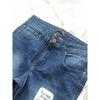 Summer Ultra-Thin Original Single 1822 Slim Fit Ankle Small Straight Lace Slim Fit Elastic Cropped Stretch Jeans