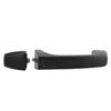 Automotive Exterior Door Handle 1253074667 Door Handle End Cap Replacement for Hummer H3 H3T Black